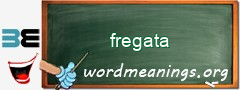 WordMeaning blackboard for fregata